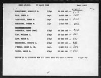 US, Missing Air Crew Reports (MACRs), WWII, 1942-1947 - Page 14603