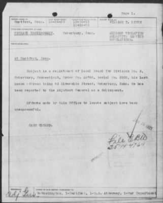 Bureau Section Files, 1909-21 > Michael Kochinowsky (#25-14-476-1)
