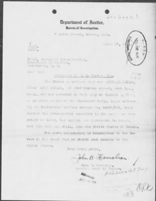 Bureau Section Files, 1909-21 > Michael Klysko (#202600-1697-1)
