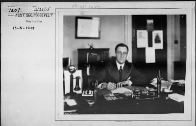 Thumbnail for 1918 > Assistant Secretary Roosevelt