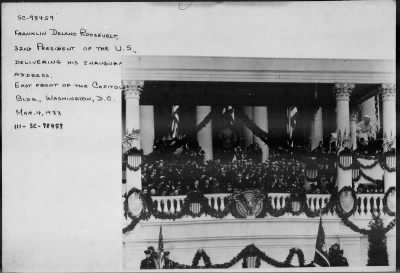 1933 > Inaugural Address