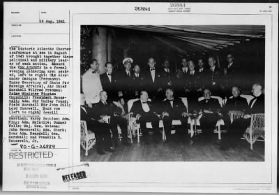 1941 > Atlantic Charter Meeting