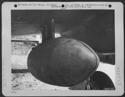 Thumbnail for Consolidated > General view of a camera mounted on a Lockheed P-38 of the 49th Fighter Group at Port Moresby, New Guinea. 22 August 1943.