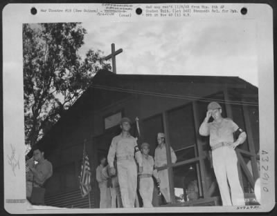 Thumbnail for Consolidated > Entrance of new chapel at New Guinea.