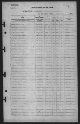 Muster Rolls > 31-Dec-1943