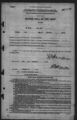 Muster Rolls > 30-Sep-1944