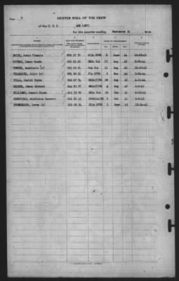 Muster Rolls > 30-Sep-1944