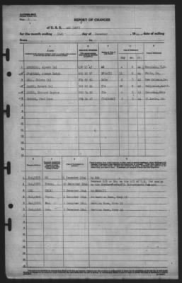 Report of Changes > 31-Dec-1944