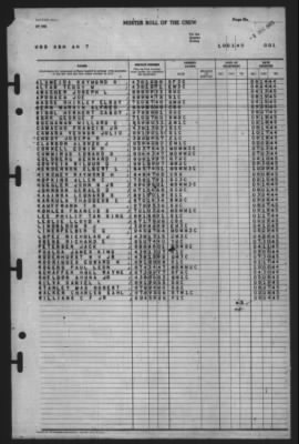 Muster Rolls > 1-Oct-1945