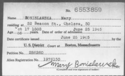 Thumbnail for 1945 > BONISLAWSKA Mary