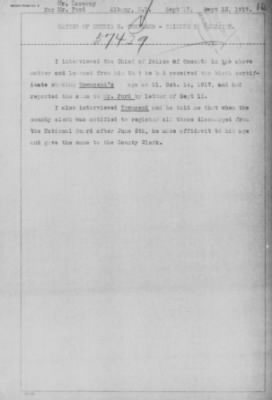 Old German Files, 1909-21 > Morris B. Townsend (#57439)