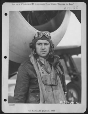 Fighter > Lt. Leroy W. Ista, Walcott, N.D., U.S. Army 8th Air force, is another member of Uncle Sam's Army Air force, is another member of Uncle Sam's Army Air forces who is making it rough for the Nazi "supermen"flying over occupied Europe and Germany.