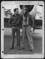 Thumbnail for Capt. George E. Preddy Of Greensboro, Nc, (Left) And 1St Lt. William T. Whisner, Jr., (Right) Shreveport. La., Pose Beside A Republic P-47 At An Airbase In England, Shortly After The Rescue Of Capt. Preddy Who Was Forced To Bail Out Of His Plane Over The - Page 3