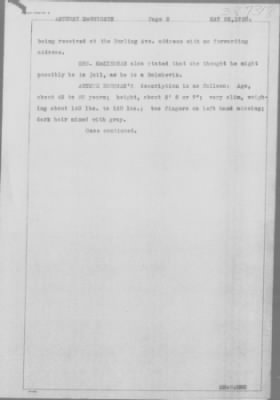 Old German Files, 1909-21 > Arthur Brennan (#387318)