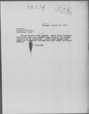 Old German Files, 1909-21 > George Estus Hughes (#52014)