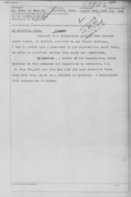 Old German Files, 1909-21 > Samuel Rubinson (#51935)