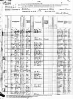 1880 Federal Census, Nathan B Kennedy Family