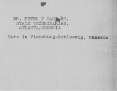 Old German Files, 1909-21 > Peter B. Bahnsen (#51843)