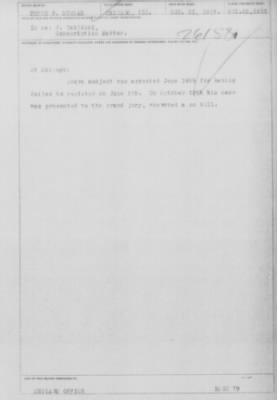 Old German Files, 1909-21 > Various (#76158)