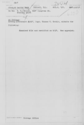 Old German Files, 1909-21 > Various (#76221)