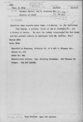 Old German Files, 1909-21 > Theodore Jarvis (#8000-78545)