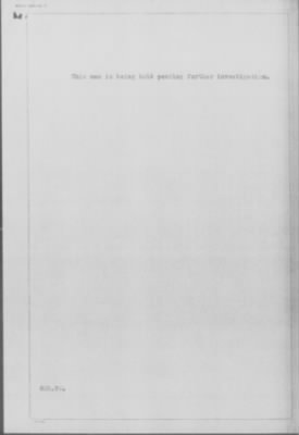 Old German Files, 1909-21 > James Isaac (#8000-78585)
