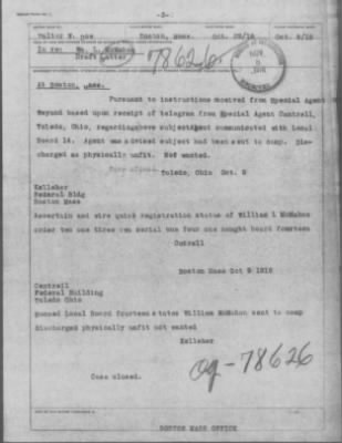 Old German Files, 1909-21 > William L. McMahon (#8000-78626)