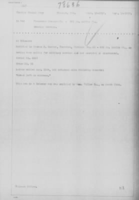 Old German Files, 1909-21 > Various (#8000-78636)