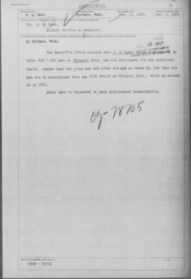 Old German Files, 1909-21 > J. W. Ryan (#8000-78705)