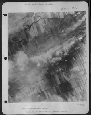 Consolidated > Bombing of Oschersleben, Germany.