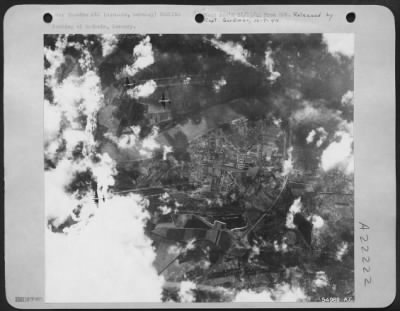 Consolidated > Bombing of Ostheim, Germany.