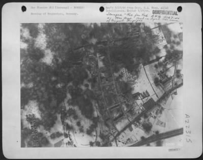 Consolidated > Bombing of Regensburg, Germany.