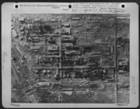 The Braunkohle Benzin A.G., Nazi Synthetic Oil Plant At Magdeburg / Rothensee, Germany, Has Been Knocked Out Of Production By Us 8Th Af Attacks Earlier This Month As Reconnaissance Pictures Show.  The Damage, Which Is Severe, Is Distributed Over The Entir - Page 1