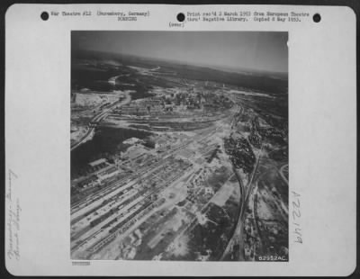 Consolidated > Bomb Damage To Marshalling Yards At Nuremburg, Germany.