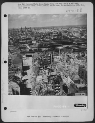 Consolidated > Bomb Damage At Nuremburg, Germany.
