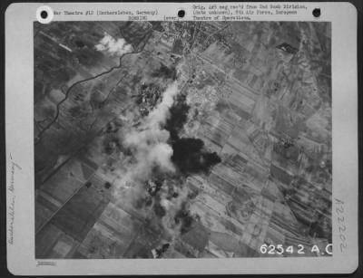 Consolidated > Bombing Of Enemy Installations At Oschersleben, Germany On 11 April 1944.  2Nd Bomb Div., 8Th Af.