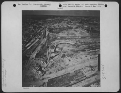 Consolidated > Bomb Damage To Marshalling Yards, Osnabruck, Germany.