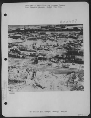 Consolidated > Bomb Damage To Marshalling Yards, Siegen, Germany.