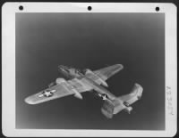A North American B-25 Mitchell With "Finito Benito, Next Hirohito" Written At The Top Of The Plane.  Flying Over The Mediterranean.  12Th Af. - Page 7