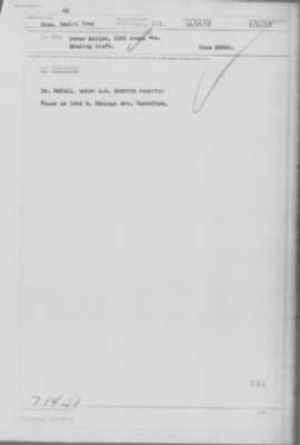 Old German Files, 1909-21 > Peter Keller (#71437)