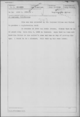 Old German Files, 1909-21 > Various (#71417)