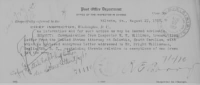 Old German Files, 1909-21 > Case #71410