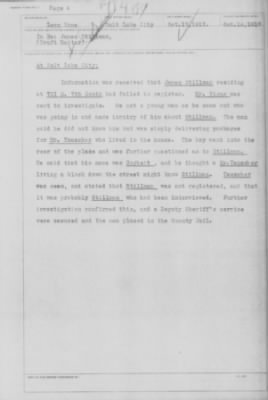 Old German Files, 1909-21 > James Stillman (#71409)