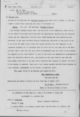 Old German Files, 1909-21 > Mr. Edward E. Esch (#8000-71380)
