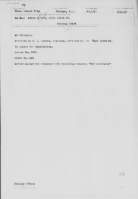 Old German Files, 1909-21 > Various (#8000-82602)