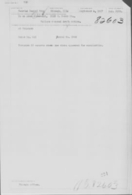 Old German Files, 1909-21 > Various (#8000-82603)