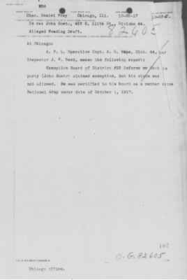 Old German Files, 1909-21 > Various (#8000-82605)