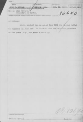 Old German Files, 1909-21 > Various (#8000-82640)