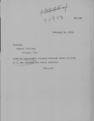 Old German Files, 1909-21 > Arpad E. Von Dillmont (#70903)
