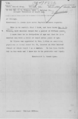 Old German Files, 1909-21 > Dr. John W. Wilson (#8000-78506)